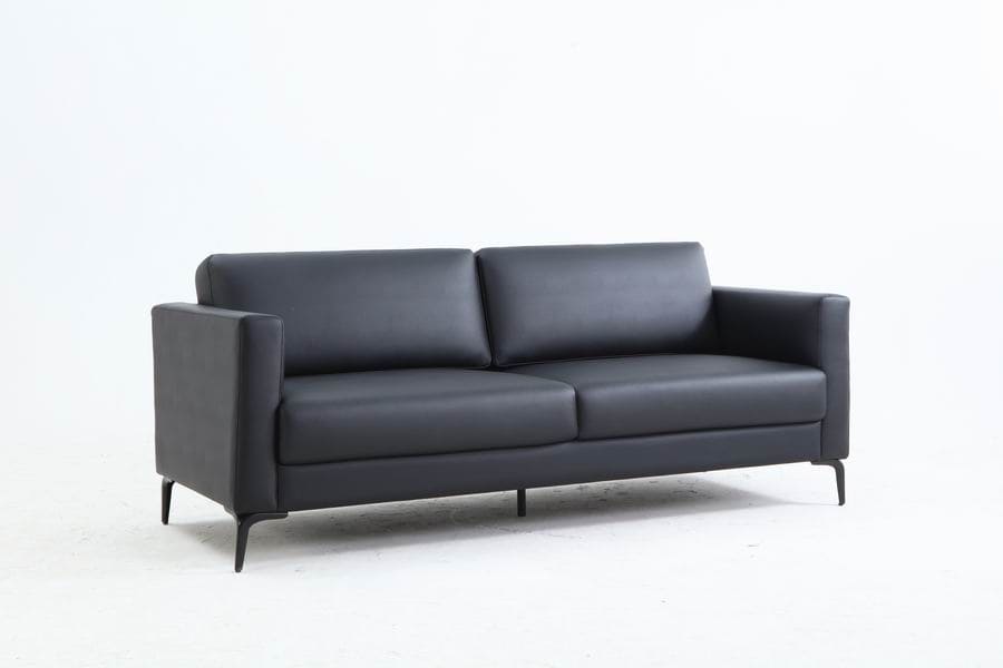 black leather two-seater sofa office furniture from JCL Services Ghana, priced from $ 88.20